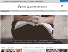 Tablet Screenshot of filadelfiaforsamlingen.se